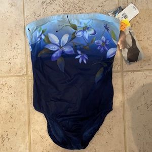 Longitude by robby len, one-piece swimsuit.